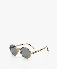 IZIPIZI SUN #G Sunglasses - Light Tortoise/Grey Lenses