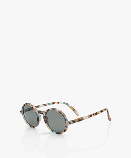 IZIPIZI SUN #G Sunglasses - Blue Tortoise/Grey Lenses