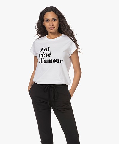Zadig & Voltaire Woop Print T-shirt - Wit