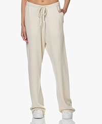extreme cashmere N°142 Run Cashmeremix Broek - Cream