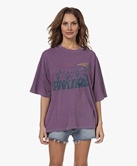 Daydreamer Pink Floyd Faces Oversized T-shirt - Orchid