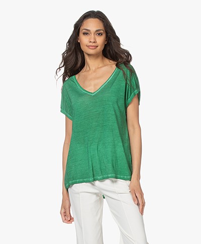 Majestic Filatures Pure Silk T-shirt - Emerald
