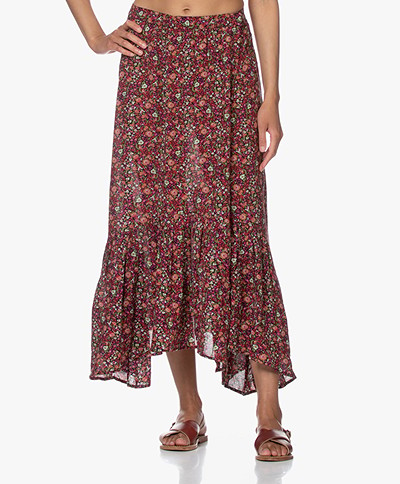 ba&sh Sena Floral Print Wrap Skirt - Multi-colored