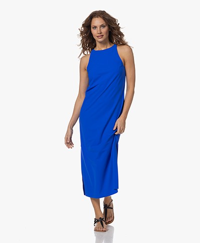 JapanTKY Aluna Sleeveless Travel Jersey Dress - Royal Blue