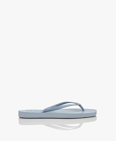 Sleepers Tapered Natural Rubber Flip Flops - Angel Blue