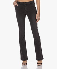 by-bar Leila Flared Jeans - Jet Black
