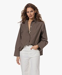 GAI+LISVA Flora Oversized Shirt Blouse - Bungee Cord