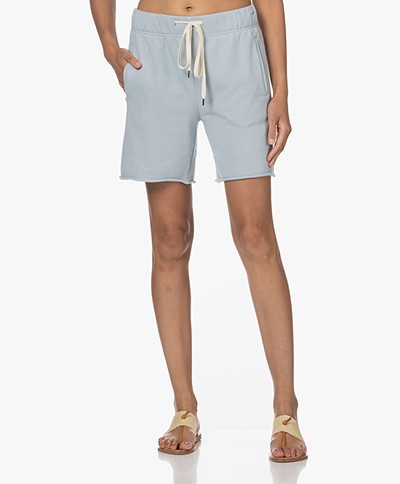 Rails Cam French Terry Shorts - Smoke Blue