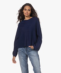 Drykorn Roane Cotton-Cashmere Sweater - Blue