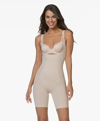 SPANX® Thinstincts Open-Bust Bodysuit - Soft Nude 