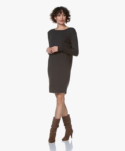 Sibin/Linnebjerg Ella Merino Sweater Dress - Anthracite