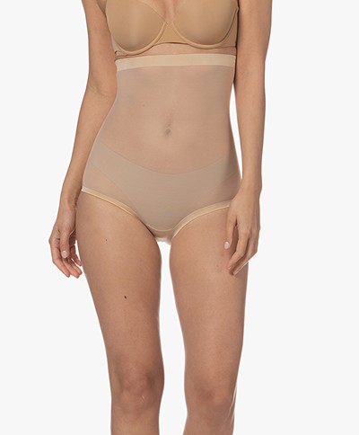 Wolford Tulle Control Tights High Waist - Nude