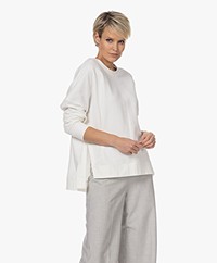 Drykorn Lunaia French Terry Sweatshirt - Off-white