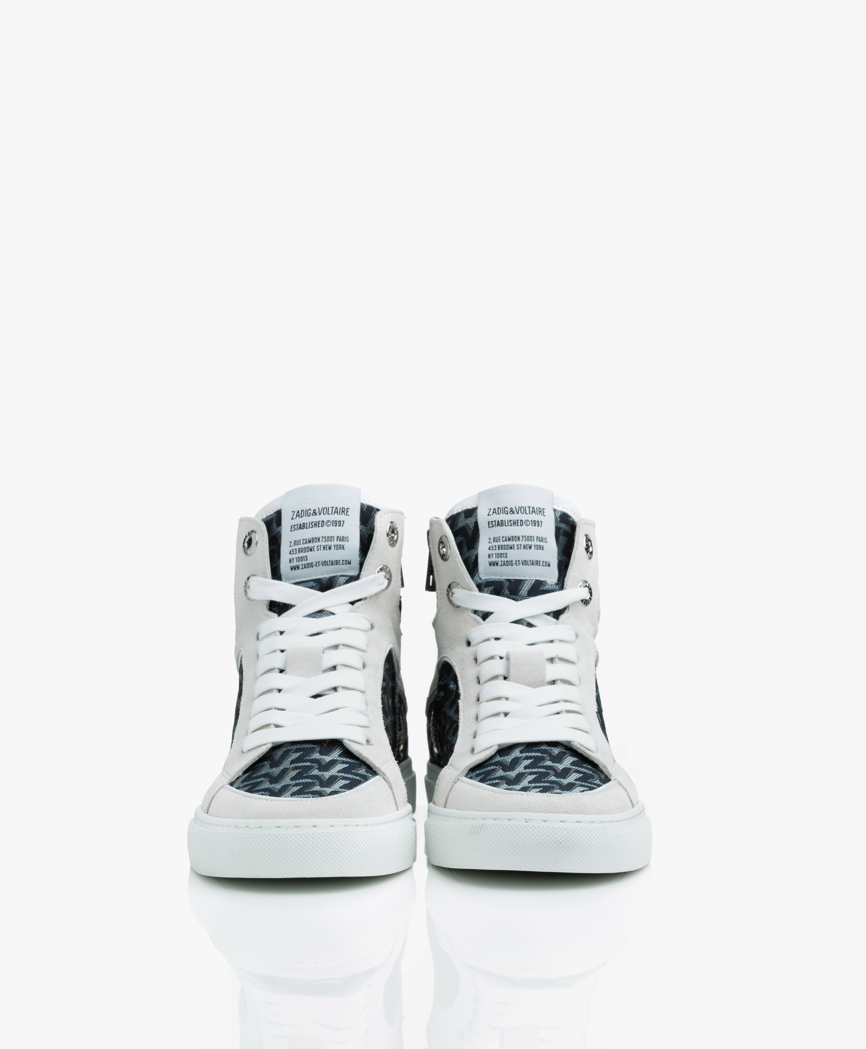 high flash sneakers zadig