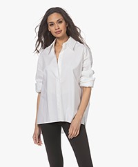 Drykorn Asami Cotton Poplin Shirt - White