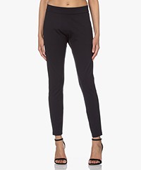 Woman by Earn Bobby Ponte Jersey Pants - Navy