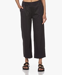 LaSalle Katoenmix Pull-on Broek - Zwart