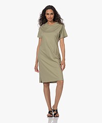 Filippa K Effie Cotton T-shirt Dress - Sage Green