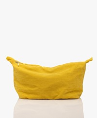 Speezys Amsterdam Zip Pouch Clutch/BIB/Toiletry Bag - Lemon Yellow