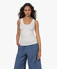 Majestic Filatures Soft Touch Jersey Tanktop - Milk