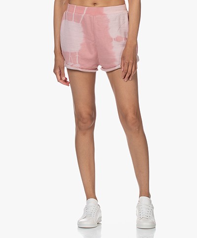 Ragdoll LA Tie Dye Sweat Shorts - Quartz Pink 