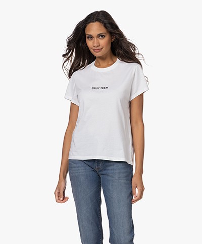 Zadig & Voltaire Zoe Photoprint Heart T-shirt - White
