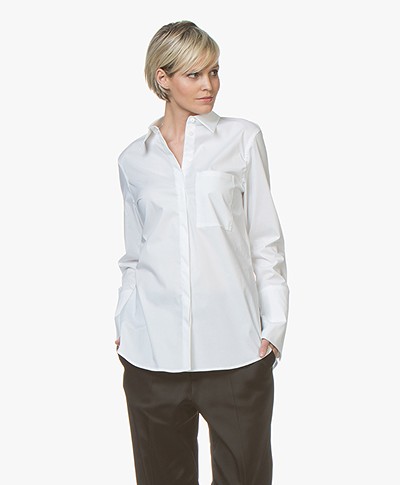 Drykorn Charlee Cotton Shirt - White