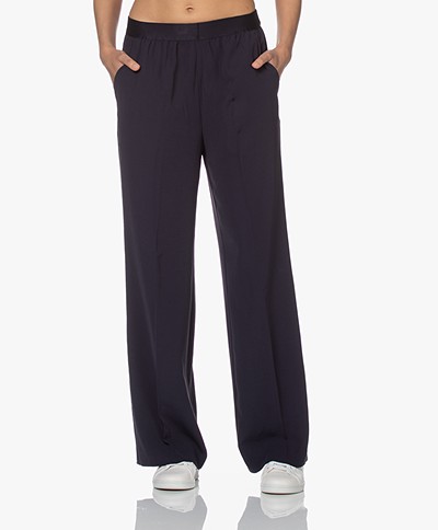 Closed Evelyn Loose-fit Pants - Dark Night