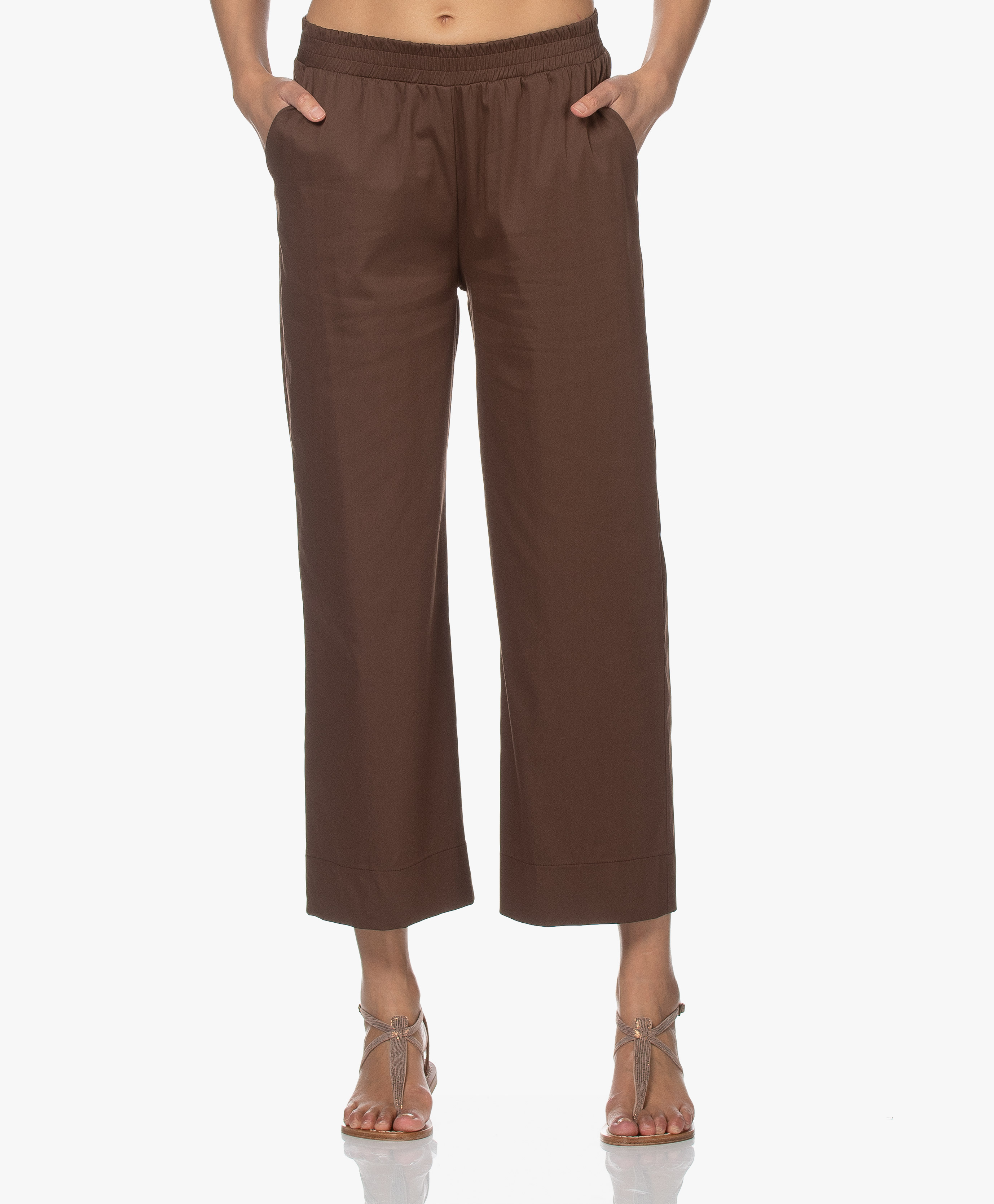 100 cotton pull on pants