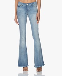 Denham Farrah Super Flare Fit Jeans - Lichtblauw