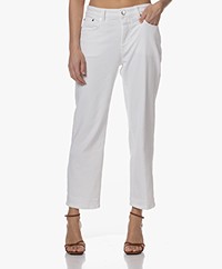 Closed Milo Cropped Straight Jeans - White