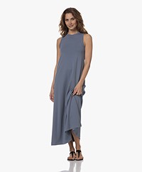 Drykorn Elsanne Interlock Jersey Midi Dress - Blue
