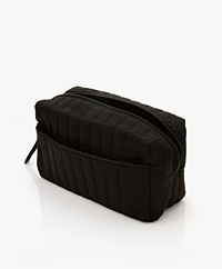 PB. Quilted Toiletry Bag - Black