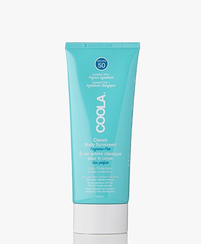 COOLA Classic Body Organic SPF 50 Sunscreen - Fragrance Free