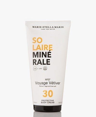 Marie-Stella-Maris Voyage Vétiver Minerale Bodycrème Zonnebrand SPF30 