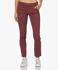ba&sh Csally Slim-fit Jeans - Cerise