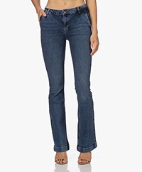 by-bar Leila T Flared Jeans - Middenblauw