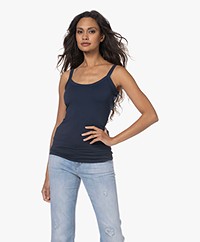 Woman by Earn Haley Micromodal Top - Navy