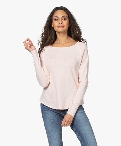 American Vintage Sonoma Slub Sweatshirt - Vintage Pinkish