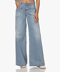 Closed Flared-X Wide Leg Jeans - Light Blue