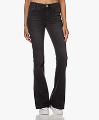FRAME Le High Flare Raw After Stretch Jeans - Billups