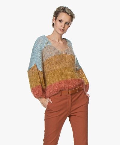 Mes Demoiselles Aguda Lurex Sweater - Multi-color