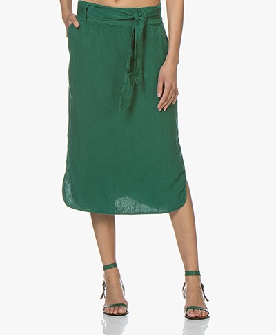 Josephine & Co Carlos Linen Skirt - Green