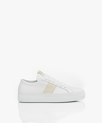 Copenhagen Studios Leather Sneakers - White/Cream