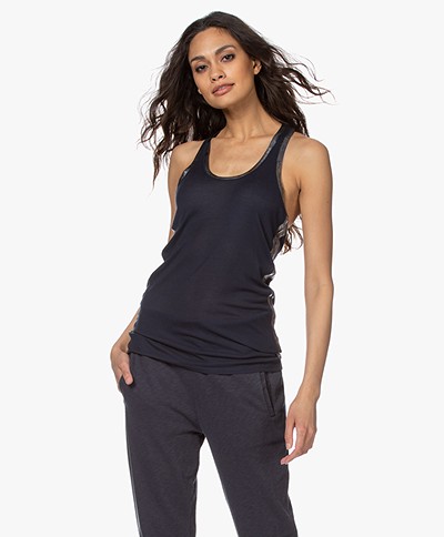 Zadig & Voltaire Ander Tank Top with Coating - Myrtille