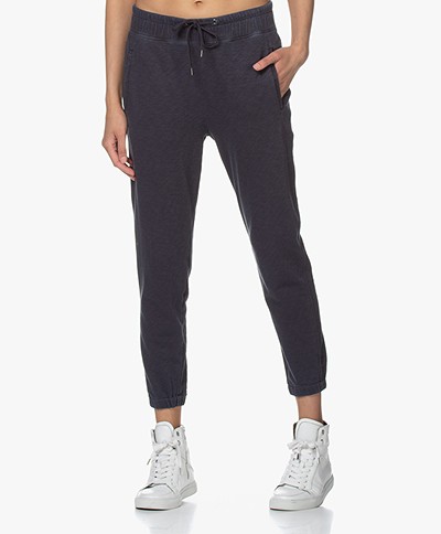 James Perse Fleece Pull On Sweatpants - French Navy