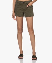 FRAME Cotton Utility Shorts - Washed Fatigue