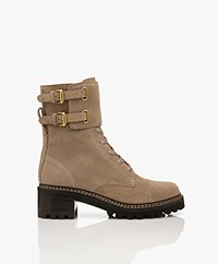 See by Chloé Mallory Ankle boots - Dark beige