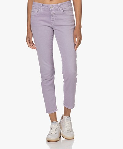 Closed Baker Mid-rise Slim-fit Jeans - Lilac Breeze