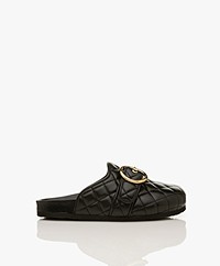 See by Chloé Jodie Quilted Mules - Black